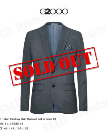 G2000 เสื้อสูทผู้ชาย รุ่น Teflon Finishing Stain Resistant Suit In Smart Fit Code: 4111202295