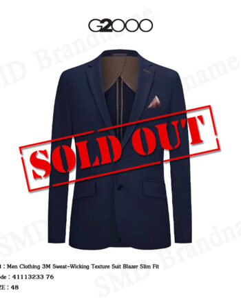 G2000 เสื้อสูท รุ่น Men Clothing 3M Sweat-Wicking Texture Suit Blazer Slim Fit Code: 4111323376