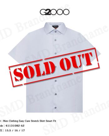 G2000 เสื้อเชิ้ตแขนสั้น รุ่น Men Clothing Easy Care Stretch Shirt Smart Fit Code: 4113108262