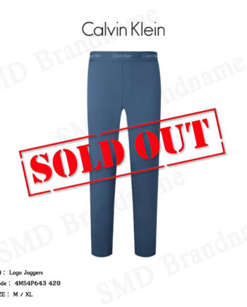 Calvin Klein Sport กางเกงลำลองขายาว รุ่น Logo Joggers Code: 4MS4P643 420