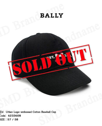 BALLY หมวก รุ่น Urban Logo-embossed Cotton Baseball Cap Code: 6233608