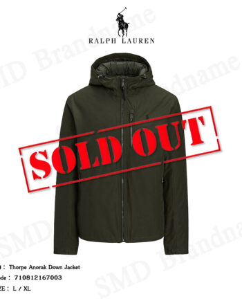 Polo Ralph Lauren เสื้อโค้ทแจ๊คเก็ต รุ่น Thorpe Anorak Down Jacket Code: 710812167003