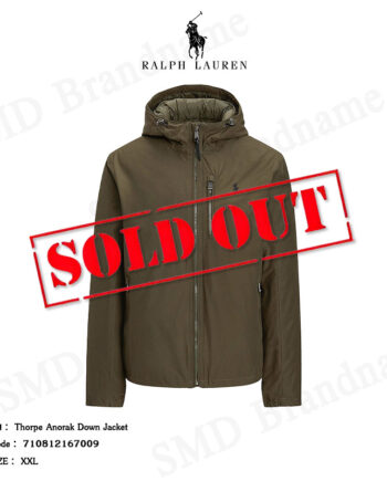 Polo Ralph Lauren เสื้อโค้ทแจ๊คเก็ต รุ่น Thorpe Anorak Down Jacket Code: 710812167009