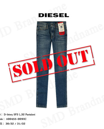 Diesel กางเกงยีนส์ รุ่น D-Istory SP3 L.32 Pantaloni Code: A00455-009HC