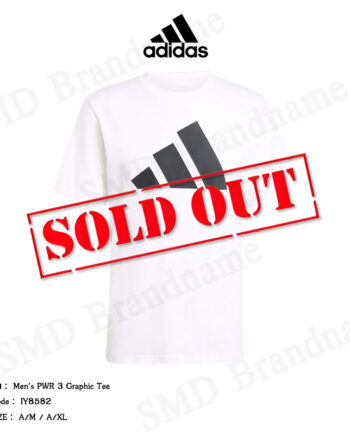Adidas เสื้อยืดคอกลม รุ่น Men's PWR 3 Graphic Tee Code: IY8582
