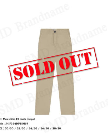 John Henry กางเกงขายาวผู้ชาย รุ่น Men's Slim Fit Pants (Beige) Code: JH F324MPTSM57