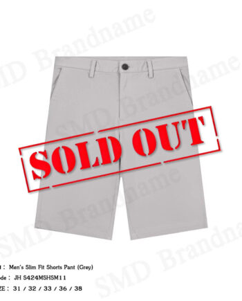 John Henry กางเกงขาสั้นผู้ชาย รุ่น Men's Slim Fit Shorts Pant (Grey) Code: JH S424MSHSM11
