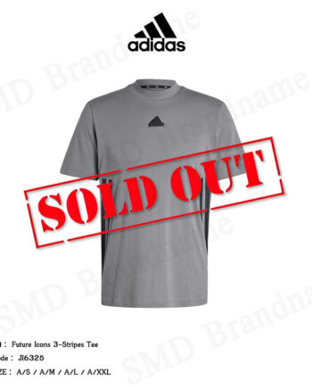 Adidas เสื้อยืดคอกลม รุ่น Future Icons 3-Stripes Tee Code: JI6325