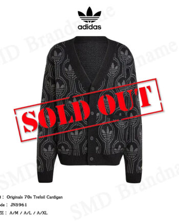 Adidas เสื้อคาร์ดิแกน รุ่น Originals 70s Trefoil Cardigan Code: JN5961