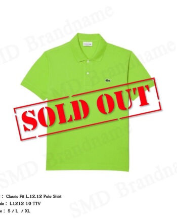 Lacoste เสื้อโปโลชาย รุ่น Classic Fit L.12.12 Polo Shirt Code: L1212 10 TTV