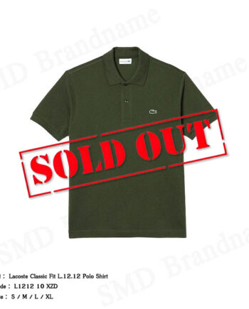 Lacoste เสื้อโปโลชาย รุ่น Lacoste Classic Fit L.12.12 Polo Shirt Code: L1212 10 XZD