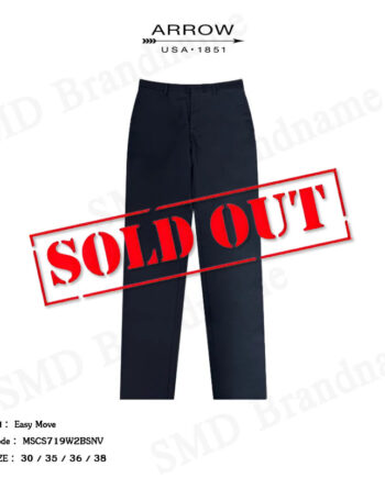 Arrow กางเกงสแล็คผู้ชาย ขายาว ทำงาน Slim Fit รุ่น Easy Move Code: MSCS719W2BSNV