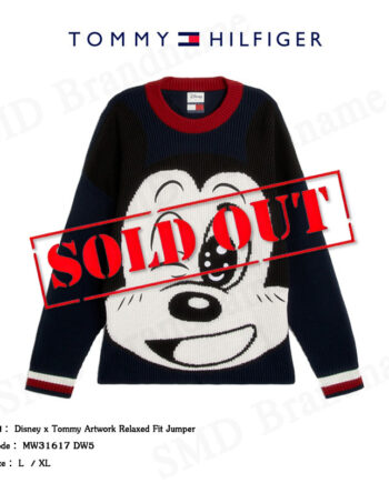 Tommy Hilfiger เสื้อสเวตเตอร์ รุ่น Disney x Tommy Artwork Relaxed Fit Jumper Code: MW31617 DW5