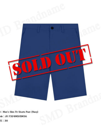 John Henry กางเกงขาสั้นผู้ชาย รุ่น Men's Slim Fit Shorts Pant (Navy) Code: JH F324MSHSM56