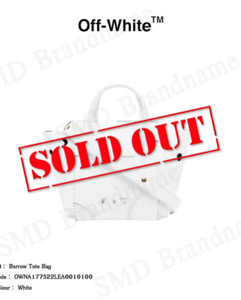 Off-White กระเป๋าถือผู้หญิง รุ่น Burrow Tote Bag Code: OWNA177S22LEA0010100