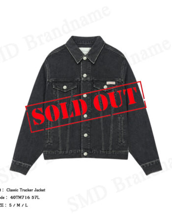Calvin Klein Jeans เสื้อแจ็คเก็ตยีนส์ผู้ชาย รุ่น Classic Trucker Jacket Code: 40TM716 57L
