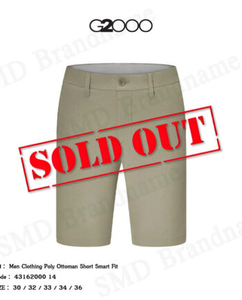 G2000 กางเกงขาสั้น รุ่น Men Clothing Poly Ottoman Short Smart Fit Code: 43162000 14