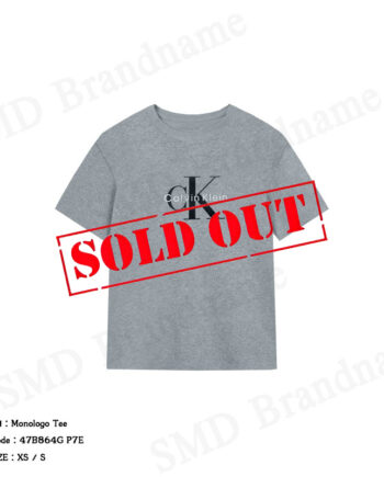 Calvin Klein Jeans เสื้อยืดคอกลมผู้หญิง รุ่น Monologo Tee Code: 47B864G P7E