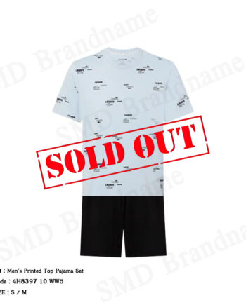 Lacoste เซ็ทชุดนอนผู้ชาย รุ่น Men's Printed Top Pajama Set Code: 4H8397 10 WW5