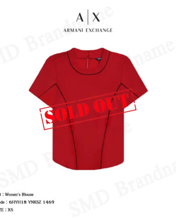 Armani Exchange เสื้อยืดคอกลม รุ่น Wonen's Blouse Code: 6HYH18 YNKSZ 1469