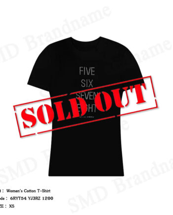 Armani Exchange เสื้อยืดคอกลมผู้หญิง รุ่น Women's Cotton T-Shirt Code: 6RYT54 YJ3RZ 1200