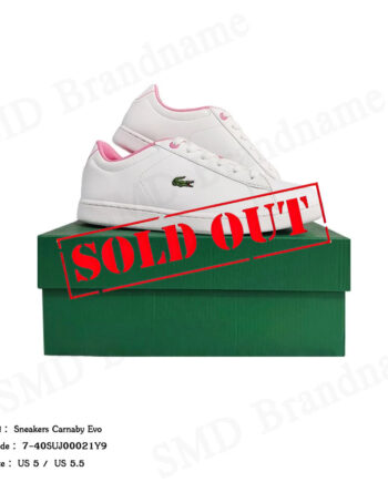 Lacoste รองเท้าผ้าใบ รุ่น Sneakers Carnaby Evo Code: 7-40SUJ00021Y9