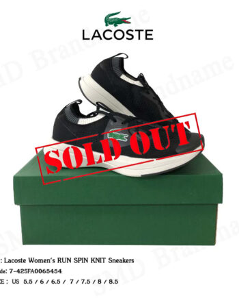 Lacoste รองเท้าผ้าใบ รุ่น Lacoste Women's RUN SPIN KNIT Sneakers Code: 7-42SFA0065454