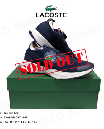 Lacoste รองเท้าผ้าใบ รุ่น Run Spin Knit Code: 7-42SMA0075092