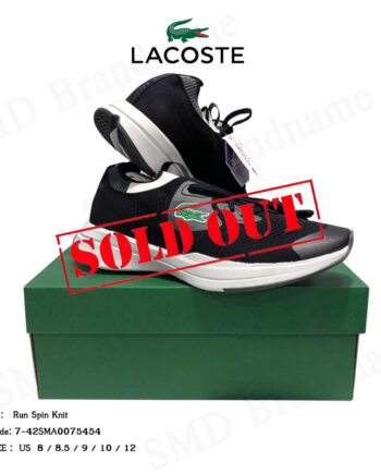 Lacoste รองเท้าผ้าใบ รุ่น Run Spin Knit Code: 7-42SMA0075454