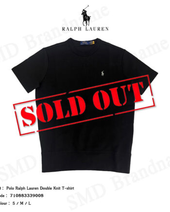 Polo Ralph Lauren เสื้อยืดคอกลม รุ่น Polo Ralph Lauren Double Knit T-shirt Code: 710883339008