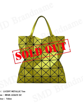 BAO BAO Issey Miyake กระเป๋าถือ รุ่น LUCENT METALLIC Tote Code: BB48-AG623 52