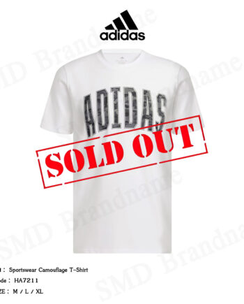 Adidas เสื้อยืดคอกลม รุ่น Sportswear Camouflage T-shirt Code : HA7211