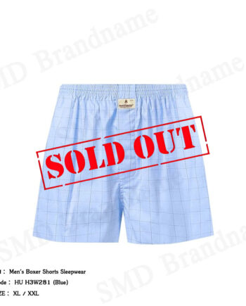 Hush Puppies กางเกงขาสั้นผู้ชาย รุ่น Men's Boxer Shorts Sleepwear Code: HU H3W281 (Blue)