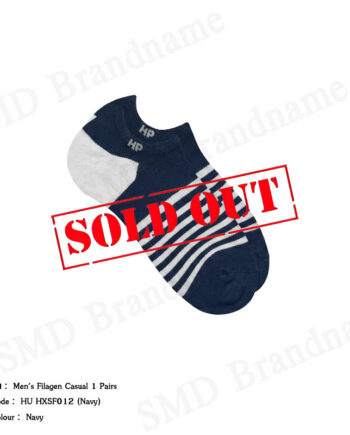 Hush Puppies ถุงเท้า รุ่น Men's Filagen Casual 1 Pairs Code: HU HXSF012 (Navy)