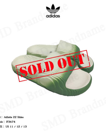 Adidas รองเท้าแตะ รุ่น Adilette 22 Slides Code: IF3674