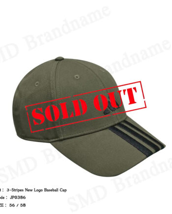 Adidas หมวกแก็ป รุ่น 3-Stripes New Logo Baseball Cap Code: JP0386