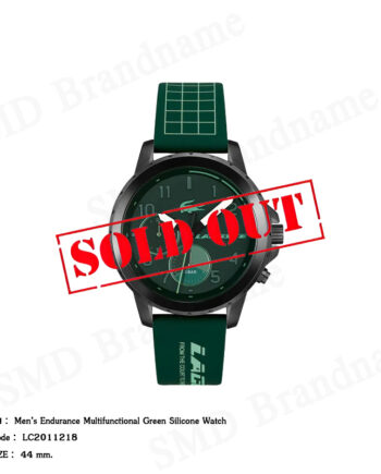 Lacoste นาฬิกาข้อมือ รุ่น Men’s Endurance Multifunctional Green Silicone Watch Code: LC2011218