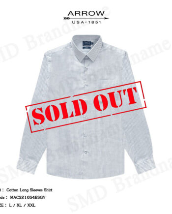 Arrow เสื้อเชิ้ตแขนยาว รุ่น Cotton Long Sleeves Shirt Code: MACS210S4BSGY
