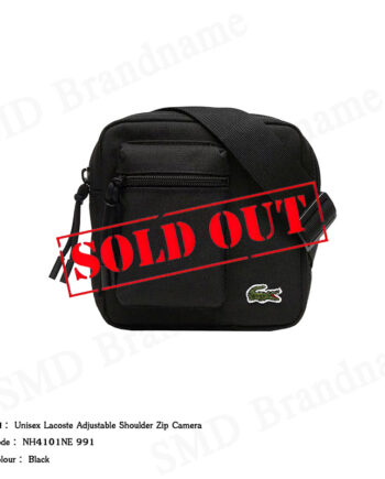 Lacoste กระเป๋าสะพายข้าง รุ่น Unisex Lacoste Adjustable Shoulder Zip Camera Code: NH4101NE 991