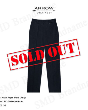 Arrow กางเกงสแล็ค ขายาว ทำงาน รุ่น Man's Rayon Pants (Navy) Code: RY10890 AM4454