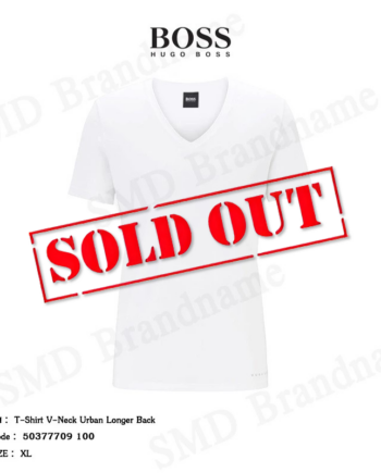 Hugo Boss เสื้อยืดคอวี รุ่น T-Shirt V-Neck Urban Longer Back Code: 50377709 100