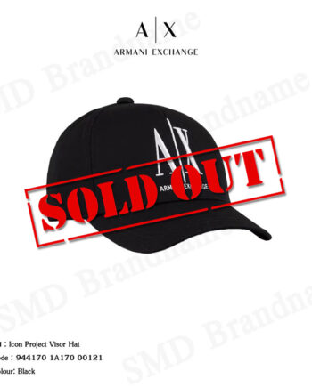 Armani Exchange หมวกแก็ป รุ่น Icon Project Visor Hat Code: 944170 1A170 00121