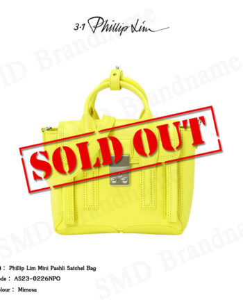 3.1 Phillip Lim กระเป๋าถือ รุ่น Phillip Lim Mini Pashli Satchel Bag Code: AS23-0226NPO