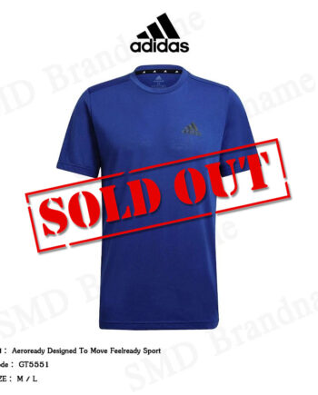 Adidas เสื้อยืดคอกลม รุ่น Aeroready Designed To Move Feelready Sport Code: GT5551