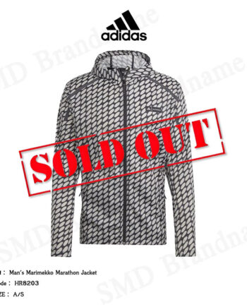 Adidas เสื้อแจ็คเก็ตแขนยาว รุ่น Man's Marimekko Marathon Jacket Code: HR8203