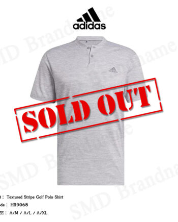 Adidas เสื้อยืด รุ่น Textured Stripe Golf Polo Shirt Code: HR9068