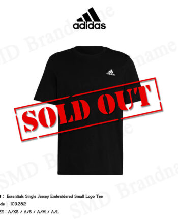 Adidas เสื้อยืดคอกลม รุ่น Essentials Single Jersey Embroidered Small Logo Tee Code: IC9282