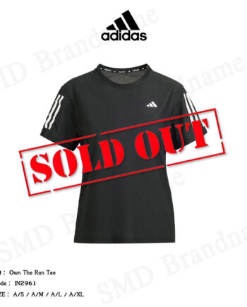 Adidas เสื้อยืดคอกลม รุ่น Own The Run Tee Code: IN2961