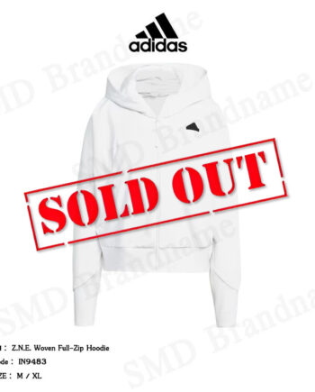 Adidas เสื้อแจ็คเก็ต รุ่น Z.N.E. Woven Full-Zip Hoodie Code: IN9483