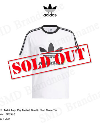 Adidas เสื้อยืดคอกลม รุ่น Trefoil Logo Play Football Graphic Short Sleeve Tee Code: IW6310
